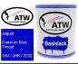 Preview: Jaguar, Caesium Blue Tricoat, 1AV / JHK / 2232: 1L Lackdose, von ATW Autoteile West.